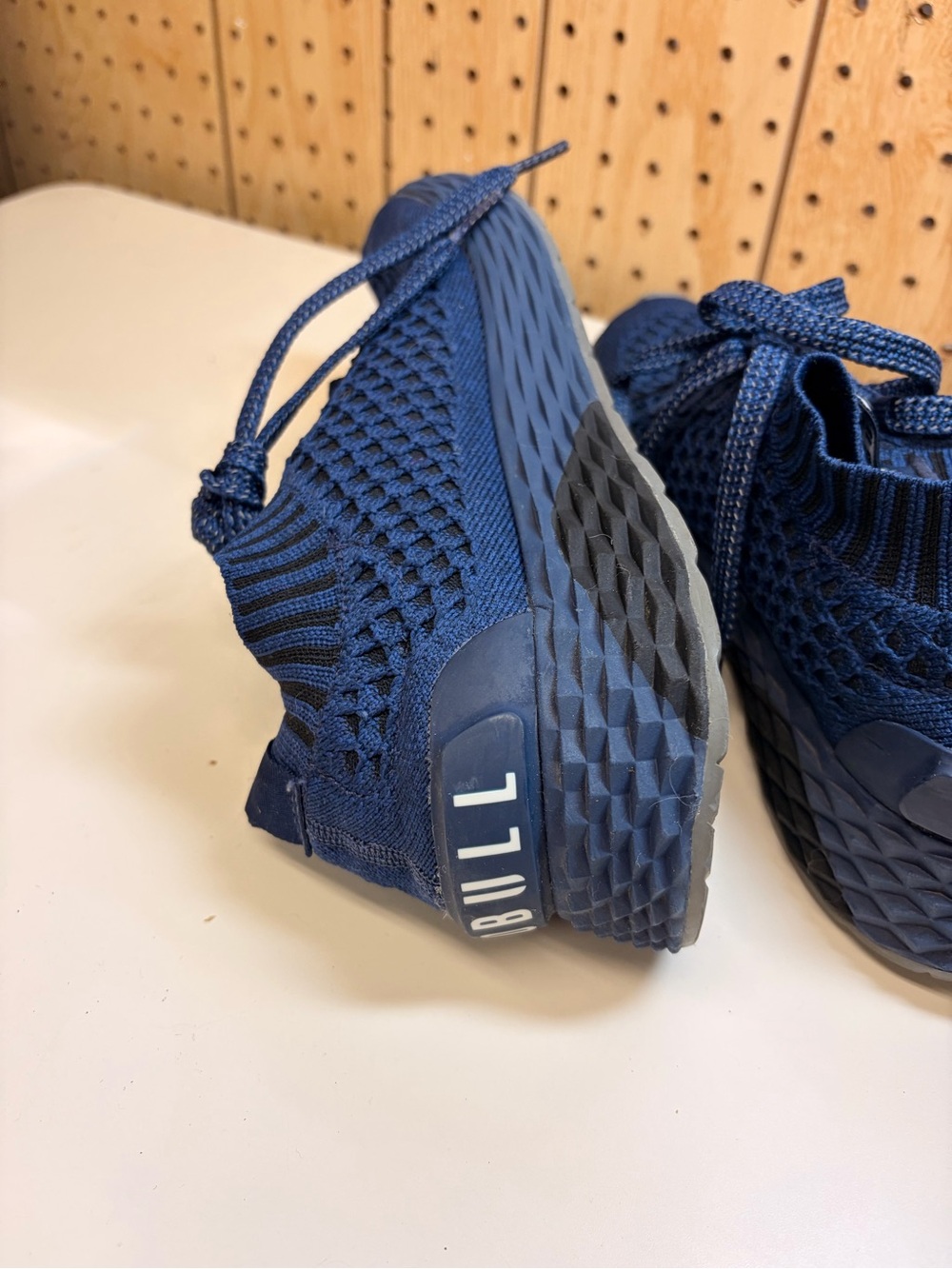 NOBULL Allday Navy Knit Slip-On Sneakers - Picture 10 of 10
